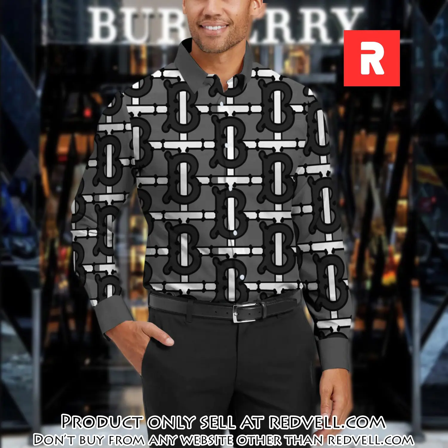 Burberry long sleeves button down shirt for elegant men lsb1005 rv5330339